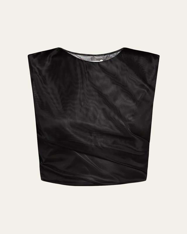 The Mesh Twist Tank Top